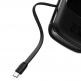 Baseus Qpow Digital Display Power bank with USB-C cable 22.5W (PPQD-I01) - външна батерия 20000 mAh с вграден USB-C кабел и USB-C, USB-A и Lightning изходи за зареждане на мобилни устройства (черен) 7