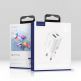 Dux Ducis Super Si Dual USB & USB-C PD Wall Charger 30W- захранване за ел. мрежа с USB и USB-C изходи и технология за бързо зареждане (бял) 4