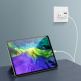 Dux Ducis Super Si Dual USB & USB-C PD Wall Charger 30W- захранване за ел. мрежа с USB и USB-C изходи и технология за бързо зареждане (бял) 5