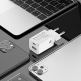 Dux Ducis Super Si Dual USB & USB-C PD Wall Charger 30W- захранване за ел. мрежа с USB и USB-C изходи и технология за бързо зареждане (бял) 8