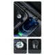 Joyroom Dual USB & USB-C QC 3.0 Smart Car Charger 20W - зарядно за кола с USB и USB-C изходи и технология за бързо зареждане (син) 5