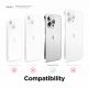 Elago Soft Silicone Case - силиконов (TPU) калъф за iPhone 13 Pro (светлосин) 5