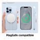 Elago Soft Silicone Case - силиконов (TPU) калъф за iPhone 13 Pro (светлосин) 7