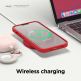 Elago Soft Silicone Case - силиконов (TPU) калъф за iPhone 13 (червен) 6