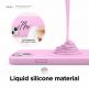 Elago Soft Silicone Case - силиконов (TPU) калъф за iPhone 13 (розов) 2