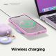 Elago Soft Silicone Case - силиконов (TPU) калъф за iPhone 13 (розов) 6
