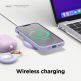 Elago Soft Silicone Case - силиконов (TPU) калъф за iPhone 13 mini (лилав) 6