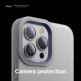 Elago Glide Case - удароустойчив силиконов (TPU) калъф за iPhone 13 Pro Max (мат-лилав) 6