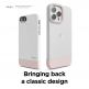 Elago Glide Case - удароустойчив силиконов (TPU) калъф за iPhone 13 Pro Max (мат-розов) 7