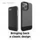 Elago Glide Case - удароустойчив силиконов (TPU) калъф за iPhone 13 Pro Max (тъмносив-черен) 7