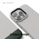 Elago Glide Case - удароустойчив силиконов (TPU) калъф за iPhone 13 Pro (сив-зелен) 2