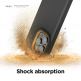 Elago Glide Case - удароустойчив силиконов (TPU) калъф за iPhone 13 Pro (тъмносив-жълт) 5
