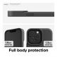 Elago Glide Case - удароустойчив силиконов (TPU) калъф за iPhone 13 Pro (тъмносив-черен) 4