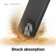 Elago Glide Case - удароустойчив силиконов (TPU) калъф за iPhone 13 Pro (тъмносив-черен) 5
