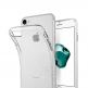 Spigen Liquid Crystal Glitter Case - тънък силиконов (TPU) калъф за iPhone SE (2020), iPhone 8, iPhone 7 (прозрачен)  2