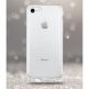 Spigen Liquid Crystal Glitter Case - тънък силиконов (TPU) калъф за iPhone SE (2020), iPhone 8, iPhone 7 (прозрачен)  4