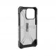 Urban Armor Gear Plasma - удароустойчив хибриден кейс за iPhone 13 Pro (черен-прозрачен) 5
