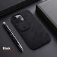 Nillkin Qin Book Pro Leather Flip Case - кожен калъф, тип портфейл за iPhone 13 Pro Max (черен) 2