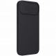 Nillkin CamShield Silky Magnetic Silicone Case - силиконов (TPU) калъф с MagSafe за iPhone 13 (черен) 3