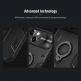 Nillkin CamShield Armor Hard Case - хибриден удароустойчив кейс с пръстен против изпускане за iPhone 13 (зелен) 3