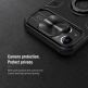 Nillkin CamShield Armor Hard Case - хибриден удароустойчив кейс с пръстен против изпускане за iPhone 13 (зелен) 5