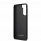 Mercedes Genuine Leather Urban Line Hard Case - дизайнерски кожен (естествена кожа) кейс за Samsung Galaxy S21 Plus (черен) 3