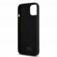Karl Lagerfeld Karl Head Silicone Case - дизайнерски силиконов кейс за iPhone 13 (черен) 4