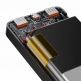 Baseus Bipow Digital Display Power Bank 20W 20000 mAh (PPDML-N01) - външна батерия с два USB-A и един USB-C изходи и технология за бързо зареждане (черен) 7