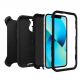 Otterbox Defender Case - изключителна защита за iPhone 13 mini, iPhone 12 mini (черен) 6