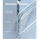 Ringke Air Case - силиконов (TPU) калъф за iPhone 13 Pro (прозрачен) 4