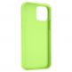 Tactical Velvet Smoothie Cover - силиконов калъф за iPhone 13 Pro (зелен) 1