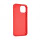 Tactical Velvet Smoothie Cover - силиконов калъф за iPhone 13 mini (светлочервен) 1