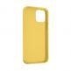Tactical Velvet Smoothie Cover - силиконов калъф за iPhone 13 mini (жълт) 1