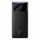 Baseus Bipow Digital Display Power Bank 15W 20000mAh (PPDML-J01) - външна батерия с два USB-A и един USB-C изходи и технология за бързо зареждане (черен) 3
