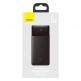 Baseus Bipow Digital Display Power Bank 15W 20000mAh (PPDML-J01) - външна батерия с два USB-A и един USB-C изходи и технология за бързо зареждане (черен) 4