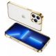 ESR Project Zero Case - силиконов (TPU) калъф за iPhone 13 Pro Max (златист-прозрачен) 1
