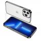 ESR Project Zero Case - силиконов (TPU) калъф за iPhone 13 Pro Max (черен-прозрачен) 1