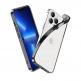 ESR Project Zero Case - силиконов (TPU) калъф за iPhone 13 Pro Max (черен-прозрачен) 2