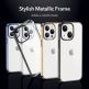 ESR Project Zero Case - силиконов (TPU) калъф за iPhone 13 Pro Max (черен-прозрачен) 4