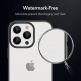 ESR Project Zero Case - силиконов (TPU) калъф за iPhone 13 Pro Max (черен-прозрачен) 6