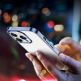ESR Project Zero Case - силиконов (TPU) калъф за iPhone 13 Pro Max (син-прозрачен) 10