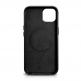 iCarer Leather Oil Wax MagSafe Case - кожен (естествена кожа) кейс с MagSafe за iPhone 13 mini (черен) 2
