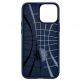 Spigen Liquid Air Case - силиконов (TPU) калъф с висока степен на защита за iPhone 13 Pro (син) 3