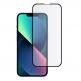 Hofi Glass Pro Plus Tempered Glass 2.5D - калено стъклено защитно покритие за дисплея на iPhone 13 Pro Max (черен-прозрачен) 3