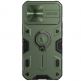 Nillkin CamShield Armor Hard Case - хибриден удароустойчив кейс с пръстен против изпускане за iPhone 13 Pro (зелен) 1