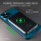 4smarts Wireless Power Bank VoltHub UltiMag 4000mAh for MagSafe - безжична преносима външна батерия с USB-C порт за iPhone с Magsafe (черен) 3