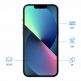 Eiger H.I.T. Screen Protector - качествено защитно покритие за дисплея на iPhone 13 mini (един брой) 2
