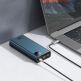 Baseus Adaman Metal Digital Display Power Bank 65W 20000 mAh (PPIMDA-D03) - външна батерия с два USB-A и един USB-C изходи и технология за бързо зареждане (син) 8