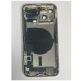 Apple iPhone 13 Backcover Full Assembly - оригинален резервен заден капак заедно с Lightning порт, безжично зареждане и бутони (бял) 1