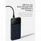 Baseus Magnetic Wireless Quick Charging Power Bank 10000 mAh - преносима външна батерия с USB-C порт, USB-A изход и безжично зареждане с MagSafe (син) 6